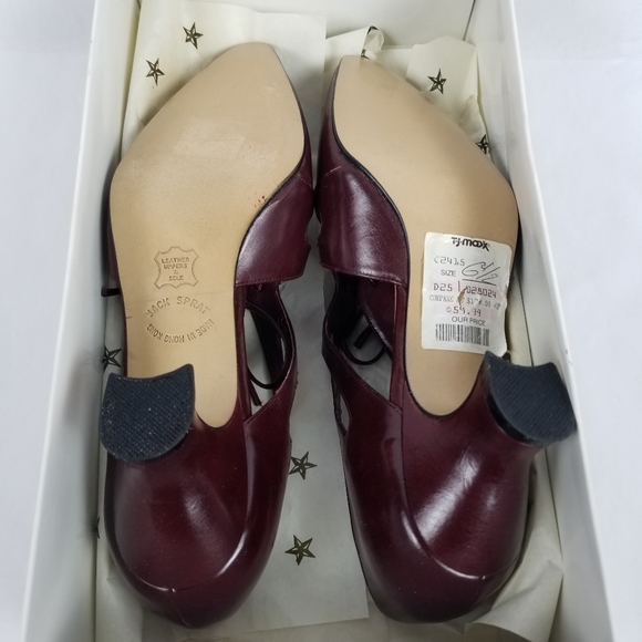 Jack Sprat Madrid Burgandy Wine color - Picture 4 of 5